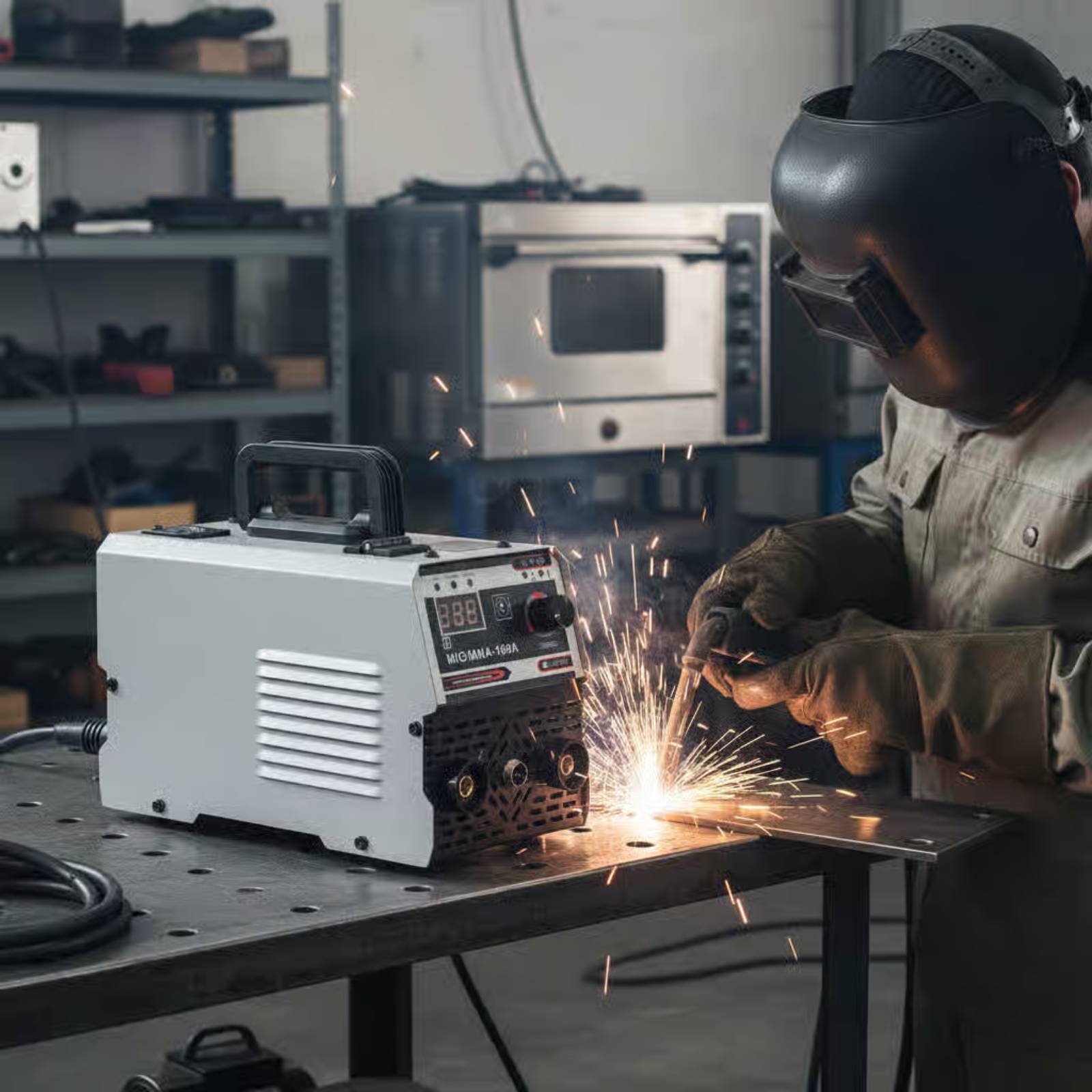 Power X Tools And Machinery - เครื่องเชื่อม MIG MMA แบบพกพา เครื่องเชื่อม MIG