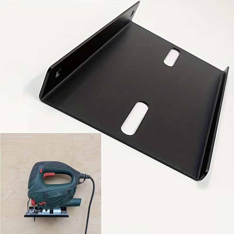 Power Tools Jigsaw - ที่แขวนจิ๊กซอว์ติดผนัง 1 ชิ้น, ที่แขวนเครื่องไสไม้ไฟฟ้าแบบติดผนัง ตะขอเก็บเครื่องมือ