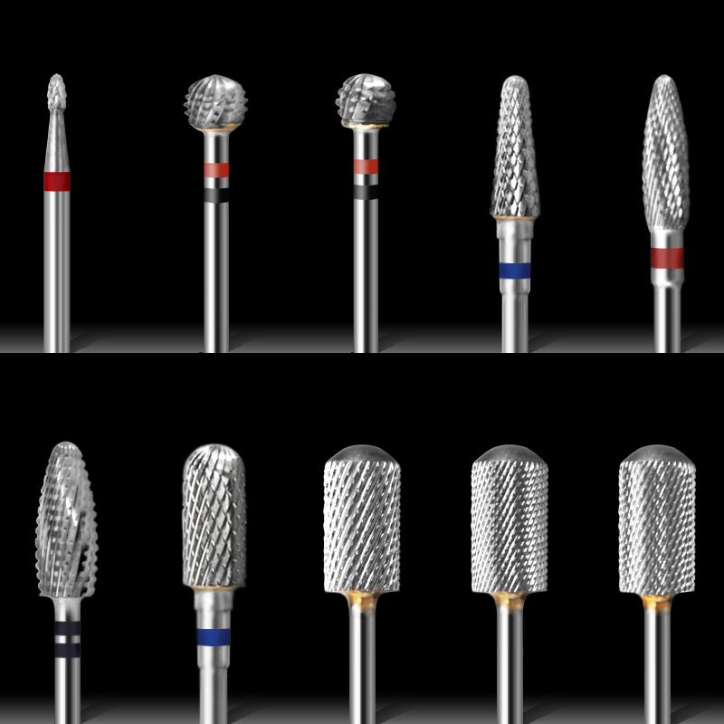 Power Tools Brand - เจาะเล็บบิตคาร์ไบด์ Milling Cutters เครื่องมือเล็บสําหรับเล็บไฟฟ้าเครื่องเจาะเล็บอุปกรณ์เสริมเล็บลบเครื่องมือเจล