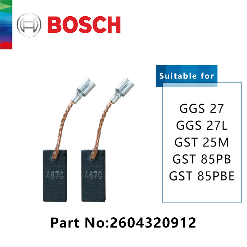 Power Tools Jigsaw - แปรงคาร์บอนสำหรับ Bosch เดิมจิ๊กซอว์ไฟฟ้า GGS 27L GST