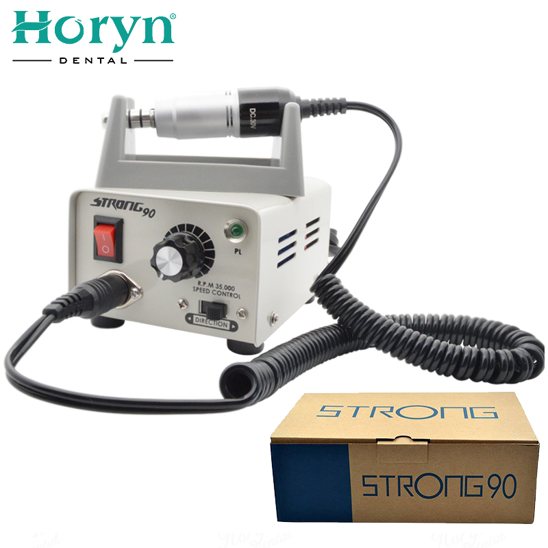 Power Tools Brand - 65W 90 Micromotor 102L/E ประเภทจับเครื่องเจาะเล็บไฟฟ้าเล็บเครื่อง 35000RP