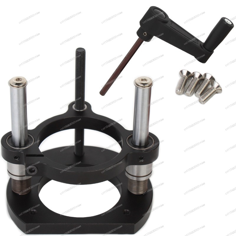 Router Trim Base - ฐานยกกลับด้านขนาด 65 มม. สำหรับเครื่องเราเตอร์ไม้, โต๊ะยกสำหรับงานเซาะร่อง, งานตัด,