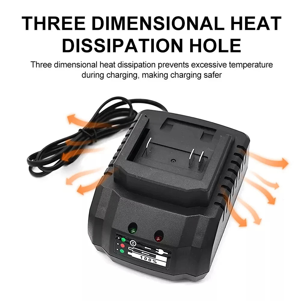 เครื่องชาร์จแบตเตอรี่ Li-Ion 1 - Power Tools Brand บทวิจารณ์และราคา