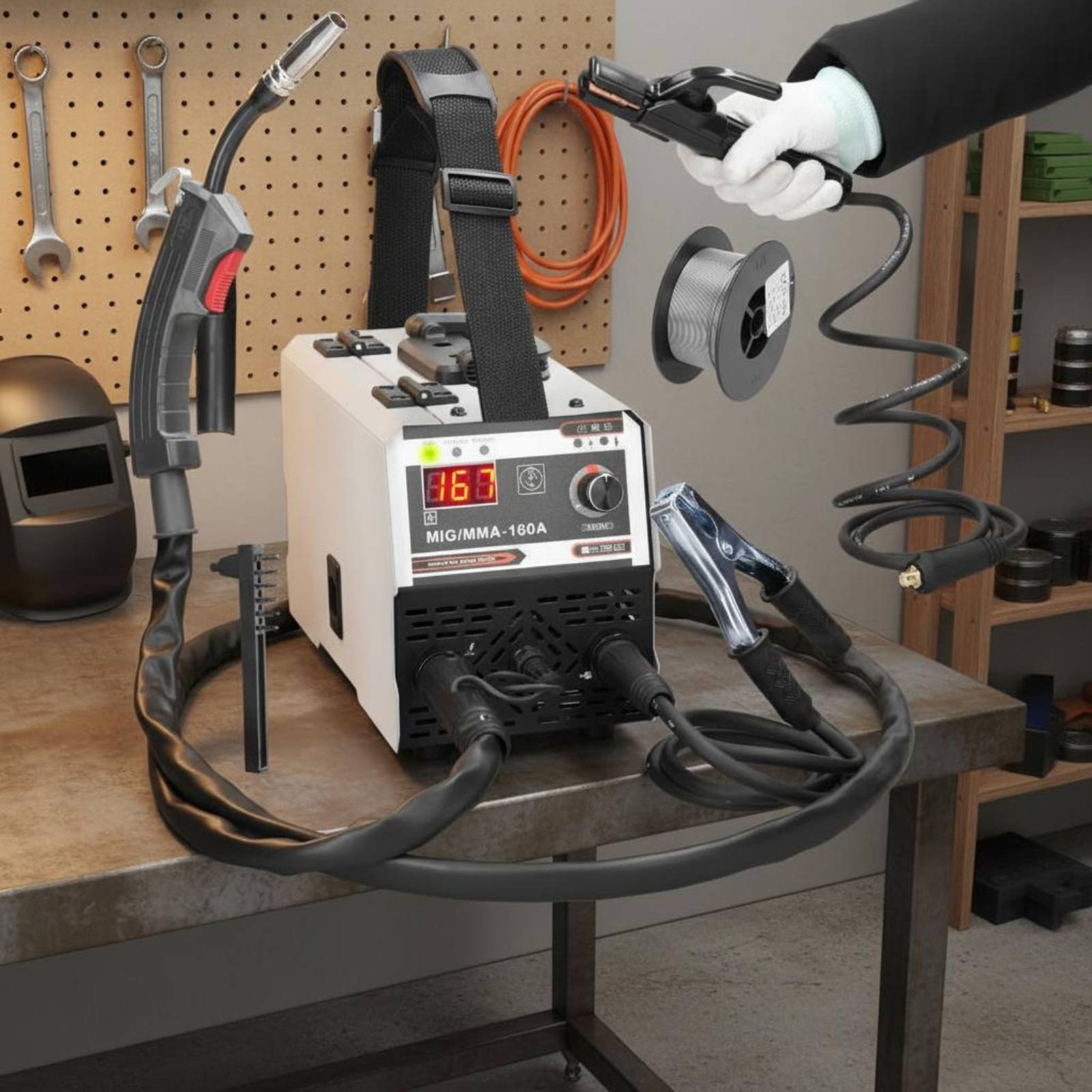 เครื่องเชื่อม MIG MMA แบบพกพา  - Power X Tools And Machinery บทวิจารณ์และราคา