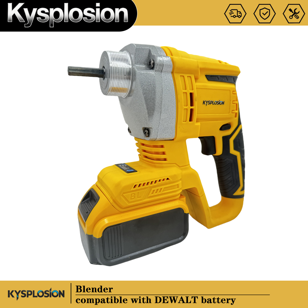 ไฟฟ้าผสมคอนกรีตเครื่องมือBrush - Power Tools Dewalt บทวิจารณ์และราคา