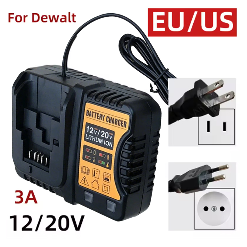 เครื่องชาร์จแบตเตอรี่ลิเธียม 1 - Power Tools Dewalt บทวิจารณ์และราคา