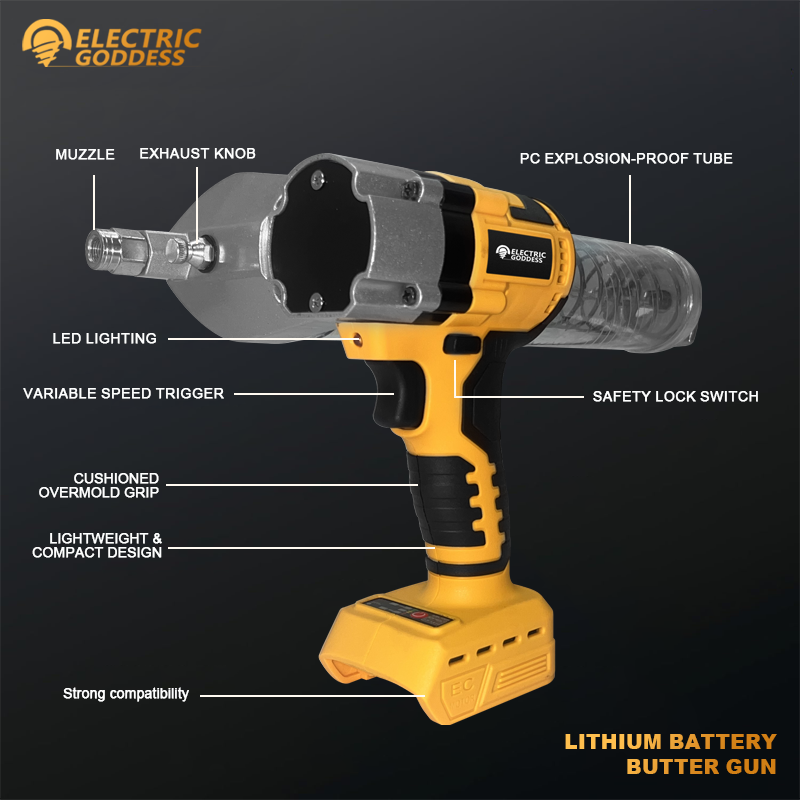 ไฟฟ้า goddewalt ปืนจาระบีไฟฟ้า - Power Tools Dewalt บทวิจารณ์และราคา