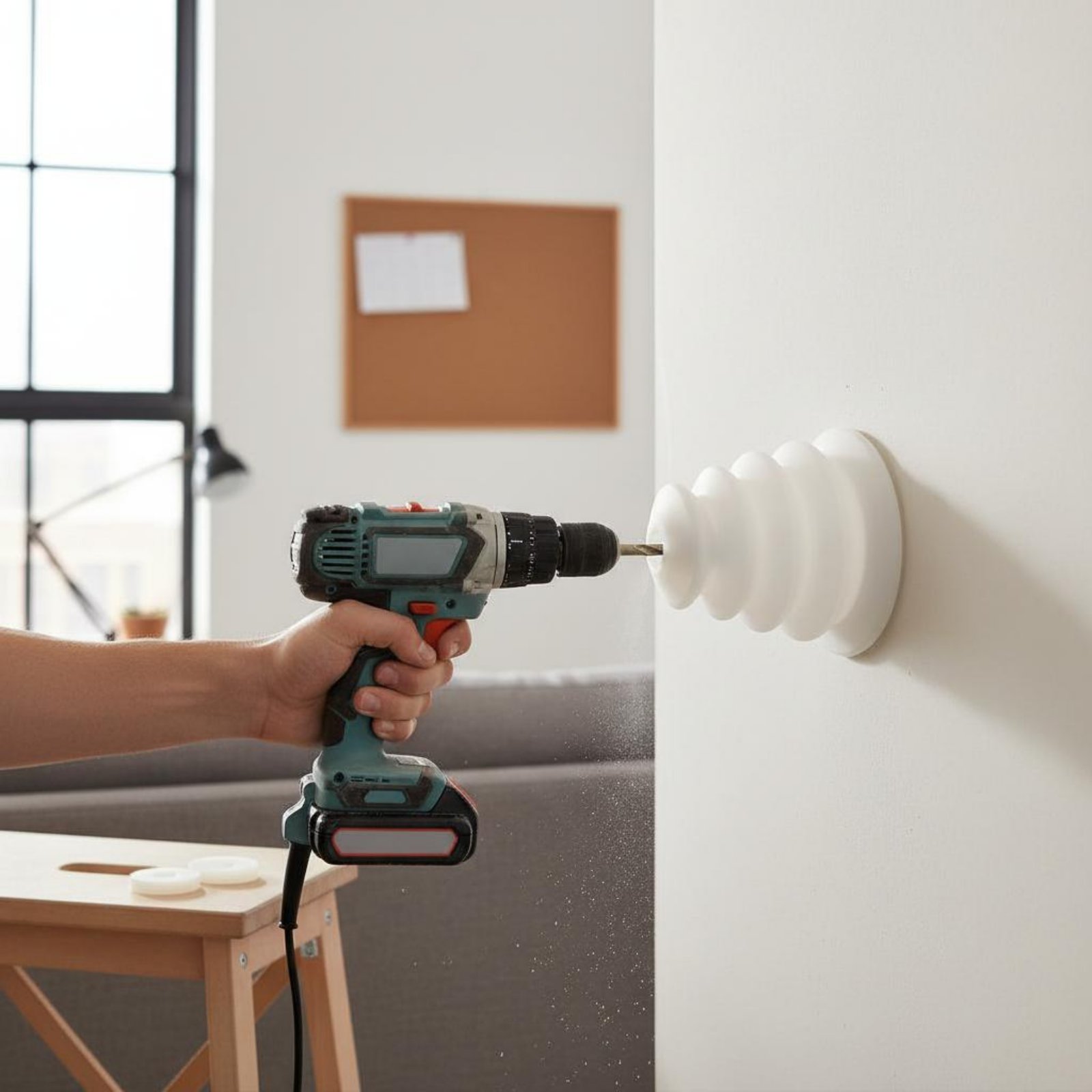 ชุดเก็บฝุ่นสำหรับสว่าน ติดตั้ง - Power Tools Hammer บทวิจารณ์และราคา