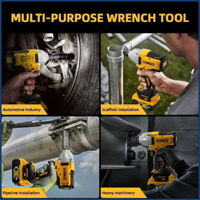 ประแจไฟฟ้าไร้แปรงถ่าน DeWalt ร - Power Tools Dewalt บทวิจารณ์และราคา